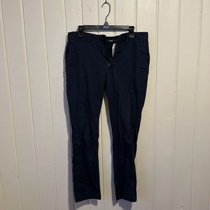 Mens Old Navy Ultimate Slim Built In Flex Navy Chinos 32x30